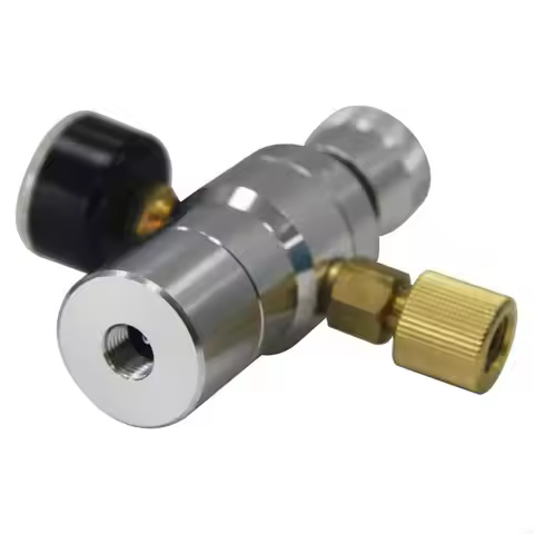 Multifuntional CO2 Regulator 0-150PSI Small Gas Regulator Suitable for Home Brew Enthusiasts and Sod
