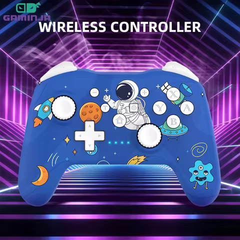 GAMINJA NS009S Wireless Controller BT Gamepad For Nintendo Switch Lite PC TV Box 6-axis Dual Vibrati