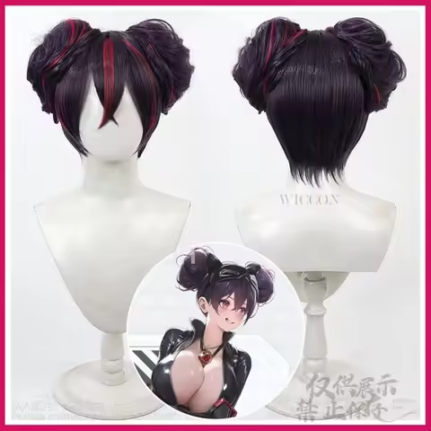Anime Game NIKKE: The Goddess Of Victory Cosplay Quency Costume Wig Heat Resistant Synthetic Hair Ho