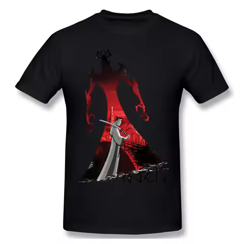 Samurai Jack Cool Creative Casual T Shirt Hot Sale Samurai Jack Tee Shirt 100% Cotton O Neck T-shirt