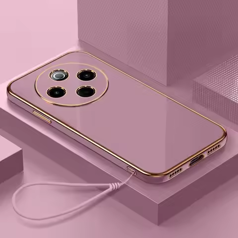 For Poco C75 Case POCO C75 Phone Case poco c75 Cover Poco M7 5G Cases Luxury Plating ShockProof Sili