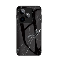 Cho Realme GT 7t 7 Pro 5G 4G 2025 trường hợp sang trọng kính cường lực Gradient đá cẩm thạch Ốp bảo