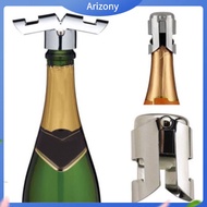 [ARIZONY] Vacuum Sealed Sparkling Champagne Wine Bottle Saver Stopper Cap Sealer Tool