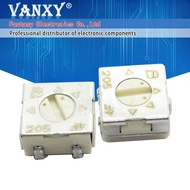 10pcs singleturn SMD Precision Trimmer Potentiometer adjustable resistance 3314J 10R 20R 50R 100R 20