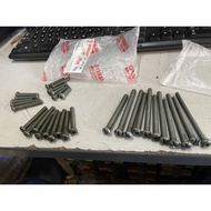 Yamaha 125 125z 125zr y125 y125z y125zr Engine Screw Cover Enjin Skru Full Set screw casing engine O