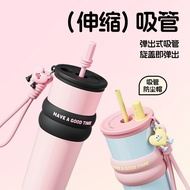 New Large-Capacity Thermos Cup Female High-value Male 316 Stainless Steel Cup Big Mac Car Water Cup 