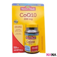 Nature Made CoQ10 (Coenzyme Q10) 200 mg, 140 Softgels