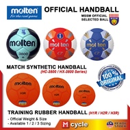 [100% Original] Molten Handball Training Ball H1R H2R H3R H2X 1800 3400 3800 Official Hand Ball MSSM