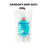 JOHNSON'S BABY BATH REFILL 600ml