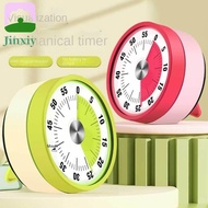 JINXIY 60-Minute Visual Timer, with Stand Stopwatch Alarm Clock Mechanical Timer, Mini Self-discipli