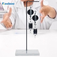 Koolsoo Pulley Block Set Physics Experiment Sturdy Pulley Model Kit Physics Lab Science