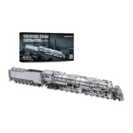 Piececool 3D Metal Model Kits for Adult Colossus Steam Locomotiv Assembly 3D Metal Puzzles for Brain