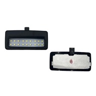 2PCS white led car interior sun visor front dome Mirror Reading Light for BMW BMW 7 Series F01 F02 F