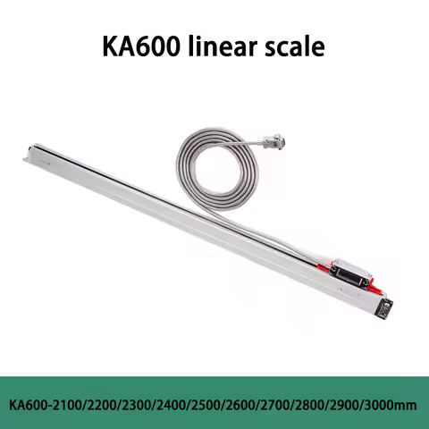 SINO 5um RS422 KA-600 2100 2200 2300 2400 2500 2600 2700 2800 2900 3000mm DRO Linear Glass Scale KA6