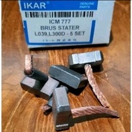5Set CARBON BRUSH STARTER/COOL CHARCOAL DYNAMO STARTER MITSUBISHI L300-Disel/L039/ 8x25x16/18 /ICM77