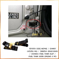 Toyota Vios NCP42 / Camry (ACV30/40) / Innova (2005-2010) / Avanza Fuel Tank Clip / Fuel Tank Door S