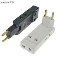 junmeng888 4 In 1 Wall Outlet Extension EU Electrical Socket 180 Degree Plug Adapter Travel Aadapter