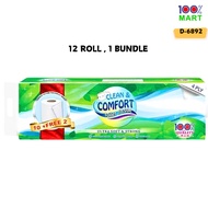 [100% Mart] High Quality Toilet Paper 4Ply 1Bundle=12Roll 高品质4层厕纸1包12卷 D-6892