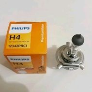 LAMPU DEPAN BOHLAM MOBIL ORIGINAL PHILIPS HALOGEN H4 12V 60 - 55W Avanza Xenia Innova Agya Ayla Caly