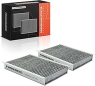 Frankberg 2 x Cabin Air Filter Pollen Filter with Activated Carbon Compatible with Tonale 965 500L 3
