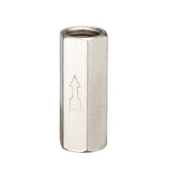 Kuningan Pneumatic Check Valve No Return Valve One Way Valve Hexagonal 1/4 Inch