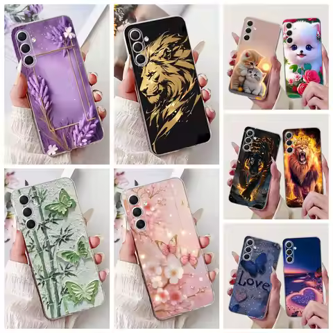 For Samsung Galaxy M14 M34 M54 5G Case New Luxury Painted Cover Soft Slim Phone Case For Samsung M54