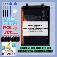 66W OEM BATTERY For HO H0NOR 50 NTH-NX9 AN00 Nova9 Nam lx 9 HB476489EF W 4300mAh Battery Nova 9 Hono