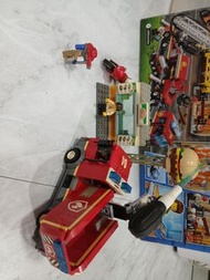 LEGO City 消防車漢堡店套裝60214