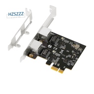 2.5G Gigabit Network Card Adapter 2500Mbps PCIe 2.5Gb Ethernet Card Black RJ45 LAN Computer Controll