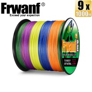1000M 9 Strands Fishing PE Line Braided Fishing Line Wires X9 Jigging Line Multicolor Carp Fishing W