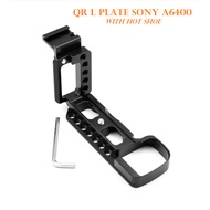 Quick Release L Plate Bracket Hand Grip for Sony A6400
