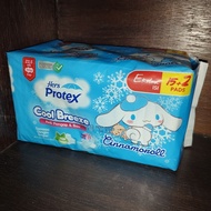 (READ DESCRIPTION) NEW HERS PROTEX COOL BREEZE CINNAMOROLL 23.5CM WING EXTRADAY CONTENTS 15+2 PADS