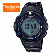 PRO TREK Watch PRW-3100YT-1DR Solar Powered 10ATM Black Titanium Band Digital Men Watch