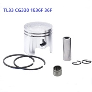 36mm Piston Ring Cage Bearing Kit Fit 33cc TL33 TU33 TB33 CG330 1E36F-2 1E36F 36F Universal Chinese 