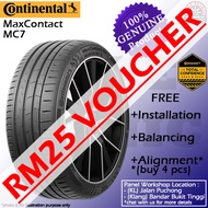 (RM25 VOUCHER) CONTINENTAL MAX CONTACT MC7 TYRE