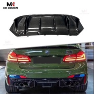 Carbon Fiber Rear Diffuser Bumper Lip Spoiler for BMW F90 M5 Sedan 2018-2020 Rear Lip Car Accessorie