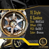 TE Style 6 Spokes 18X9.5JJ 6x139.7 Bronze