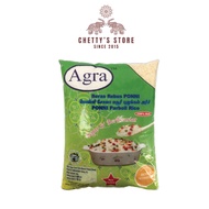 (HALAL) AGRA PONNI PARBOILED RICE / BERAS REBUS PONNI 5KG