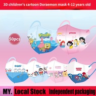 [Ready Stock🇲🇾] 50Pcs Kids Duckbill 3D / KN95 / KF94 Cartoon Kids / BFE 99% Baby Disposable Face Mask | Child Face Mask