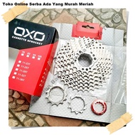 Cassette SPROCKET SPROCKET CASSETTE OXO 8sp 11-36T TITAN Bicycle Spare Parts