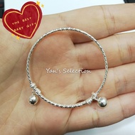 💥PROMO💥925 Pure Silver Kids Bangle**Gelang Tangan Budak**925纯银小孩手环