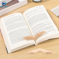 2 Pcs Book Page Holder Comfortable Wood Page Holder for Reading Portable Book Opener Holder Versatil