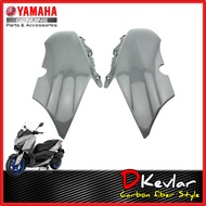 ฝาครอบไฟหน้า  YAMAHA XMAX เคฟล่าร์ (ราคา/1คู่)  D-Kevlar Duke Shop  YAMAHA XMAX 300 เคฟล่าxmax cabon
