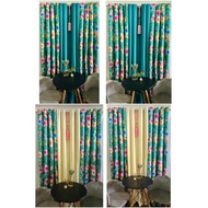 COLOR OF THE YEAR RING CURTAIN SOLD FOR 3IN1 AND PER PIECE 7FT/85INCHES LENGTH 8 RINGS