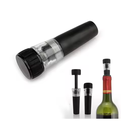 Vacuum Wine Saver Pump Wine Preserver Air Pump Stopper Vacuum Sealed Saver Bottle Stoppers Wine Acce