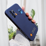 Jizetin เคสสำหรับ OPPO Reno6 Z 5Gเคสโทรศัพท์สำหรับ OPPO Reno 6 Z 5G เคส HP ลายการ์ตูนสติชท์ด้านข้างเคสซิลิโคนเหลวลายขอบสี่เหลี่ยมเคสกล้องคลุมทั้งหมด