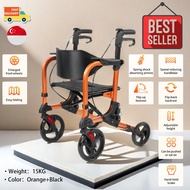 (In SG) Wheelchair , Self Rolling Wheelchair, Lightweight Wheelchair, Self Push Wheelchair Rollator, Walking Aid