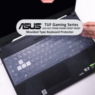 Silicone Keyboard Cover Protective Skin for Asus TUF Gaming A15 A17 F15 F17 FX506 FA506 FX507 FA507 15 inch