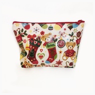 Harrods Christmas Bear Makeup Bag