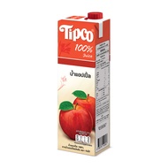 TIPCO น้ำแอปเปิ้ล Apple juice 100% ขนาด 1000 ml. ยกลัง 12 กล่อง Ex.230326